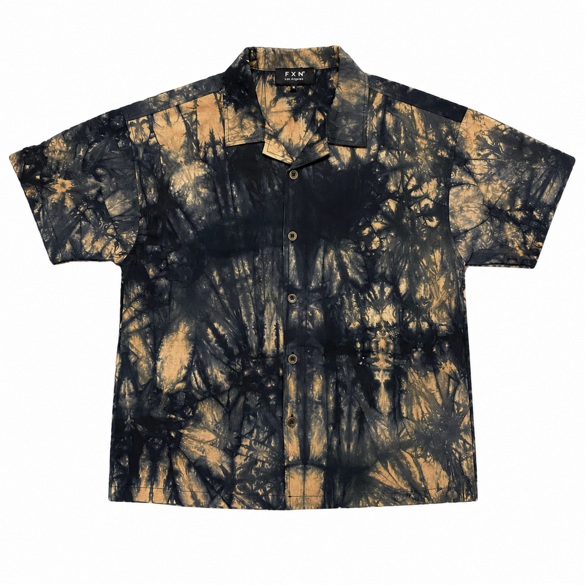 TIE DYE BOWLING SHIRT