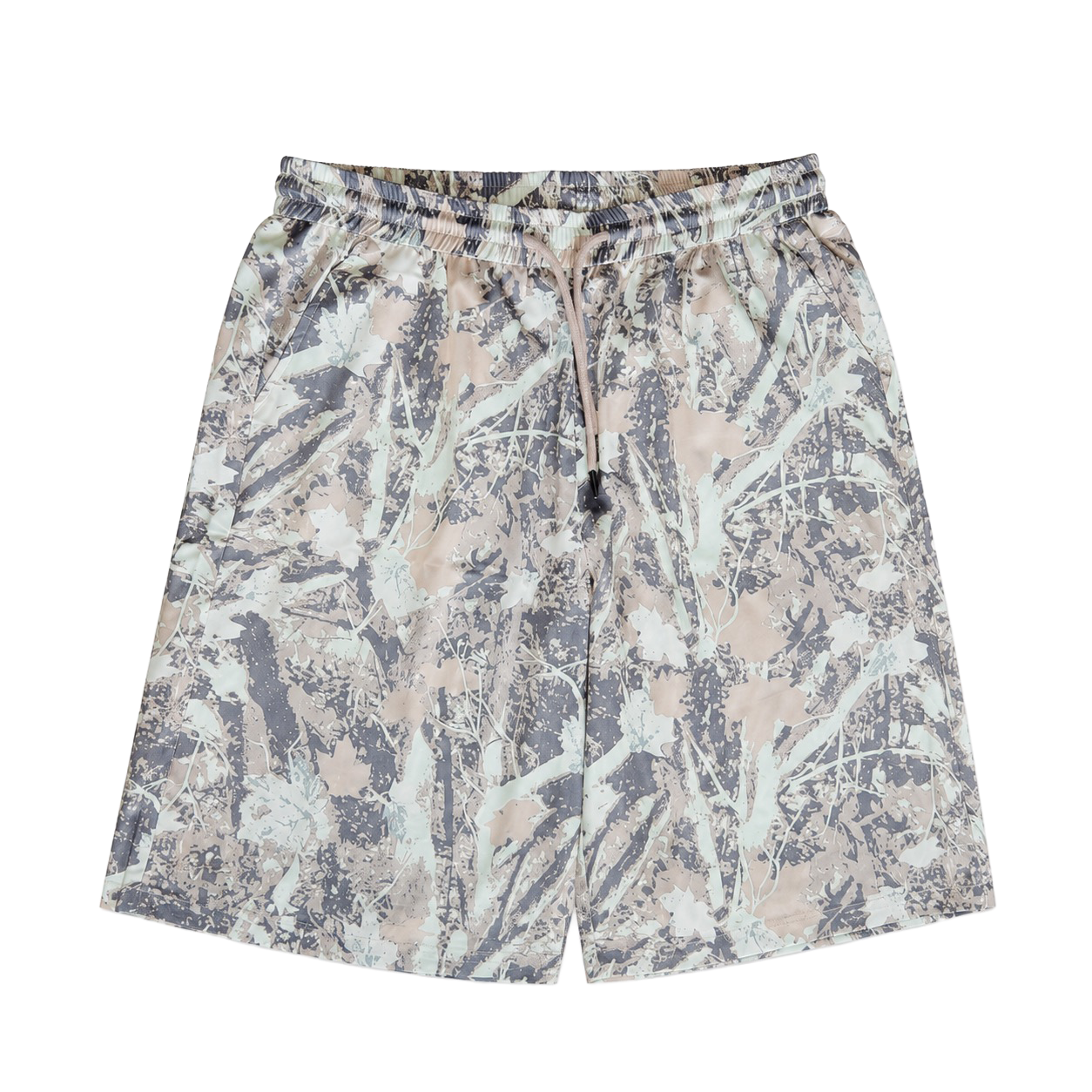 SILKY CAMO SHORTS