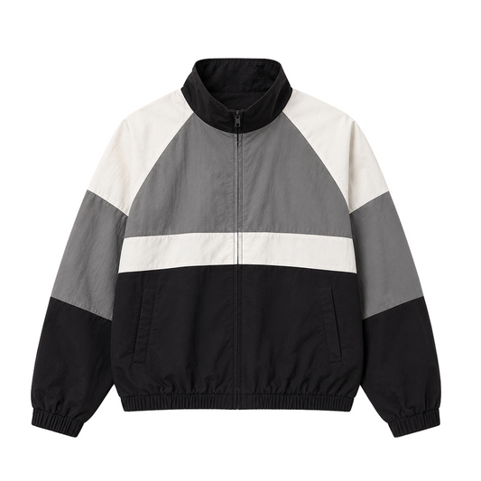 THE FINALS NYLON TRACK JACKET - BLACK