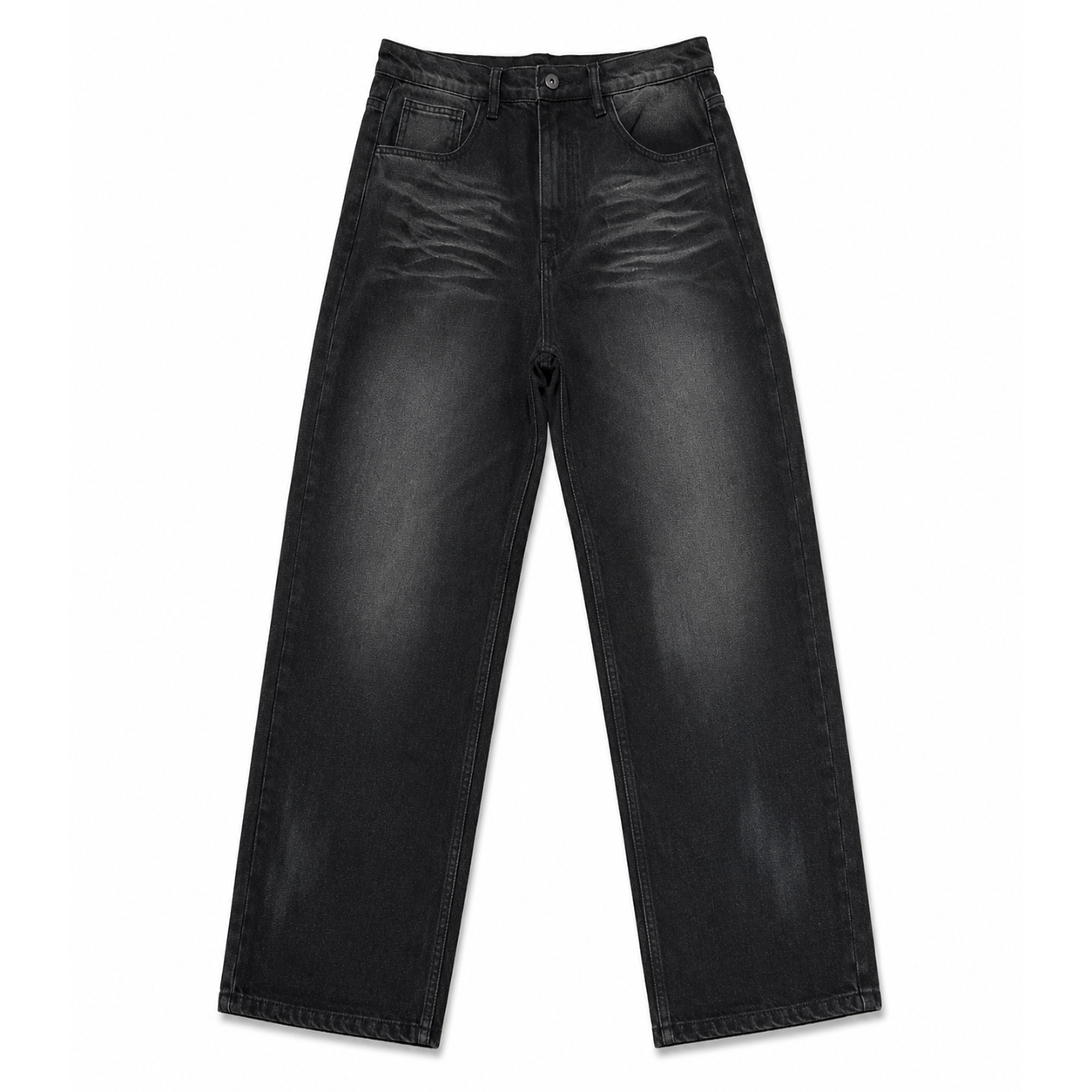 DIRTY WASHED WHISKER DENIM