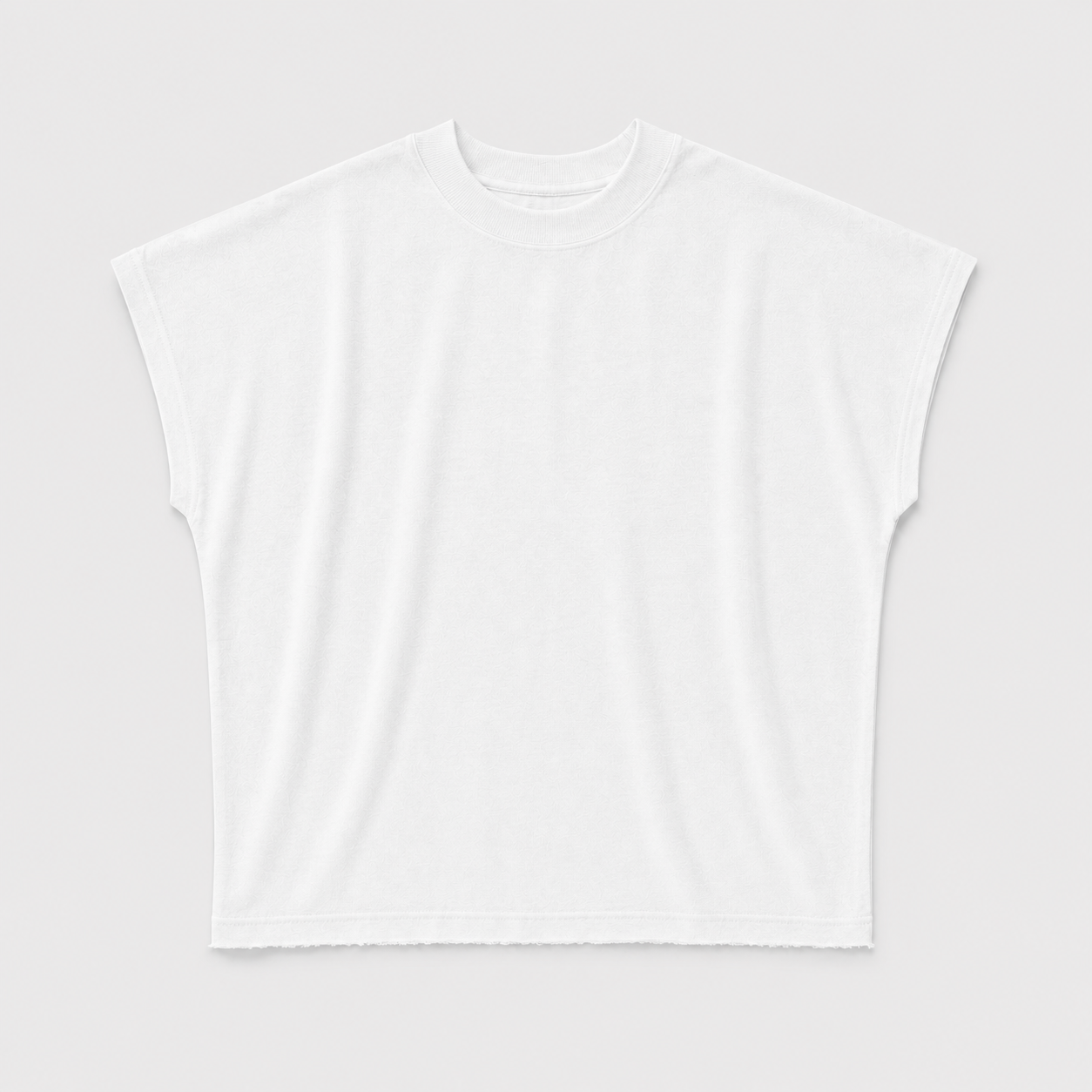 MUSCLE TEE - WHITE
