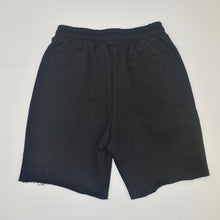 Load image into Gallery viewer, BLACK FRENCH TERRY SHORTS