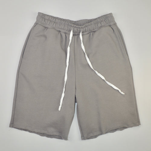 GRAY FRENCH TERRY SHORTS