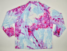 Load image into Gallery viewer, SKY BLUE &amp; RED TIE DYE COACHS JACKET