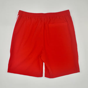 RED TECH PIPED SHORTS