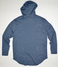 Load image into Gallery viewer, NAVY BLUE JERSEY HOODIE