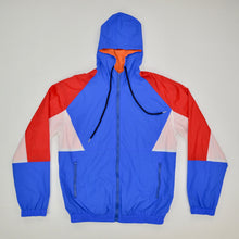 Load image into Gallery viewer, RED WHITE &amp; BLUE WINDBREAKER