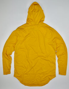 YELLOW GOLD JERSEY HOODIE