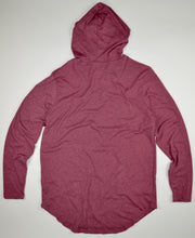 Load image into Gallery viewer, MAROON RED JERSEY HOODIE
