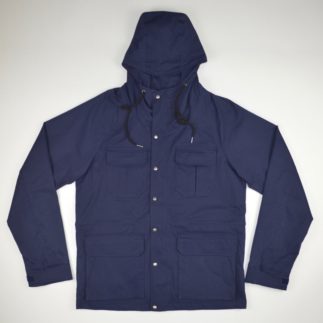 NAVY BLUE UTILITY RAIN JACKET