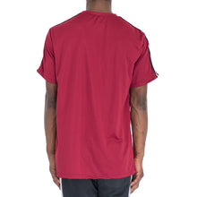 Load image into Gallery viewer, SHOULDER TAPE QUICK-DRY TEE - BURGUNDY - FXN menswear
