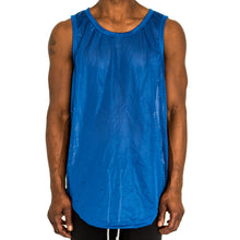 Load image into Gallery viewer, BIRDSEYE MESH MUSCLE TANK - ROYAL BLUE - FXN menswear
