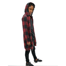Load image into Gallery viewer, PLAID FLANNEL SWEATER COAT - FXN menswear