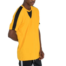 Load image into Gallery viewer, QUICK-DRY ATHLETIC TEE - YELLOW/BLACK - FXN menswear